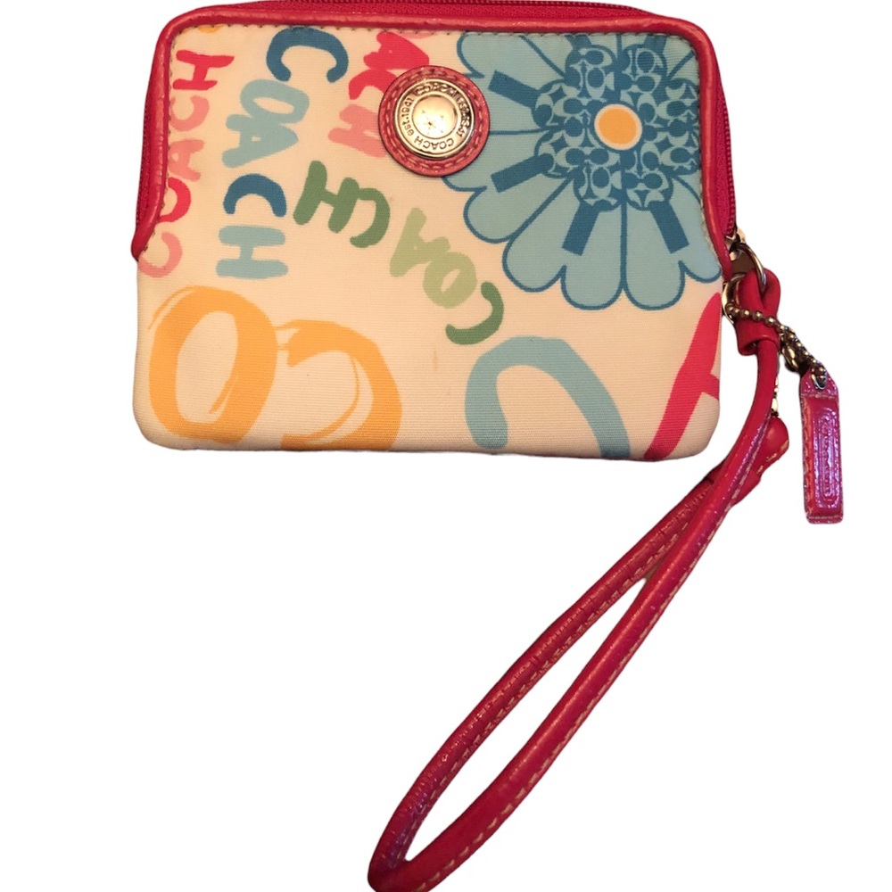 Vintage Coach Wristlet